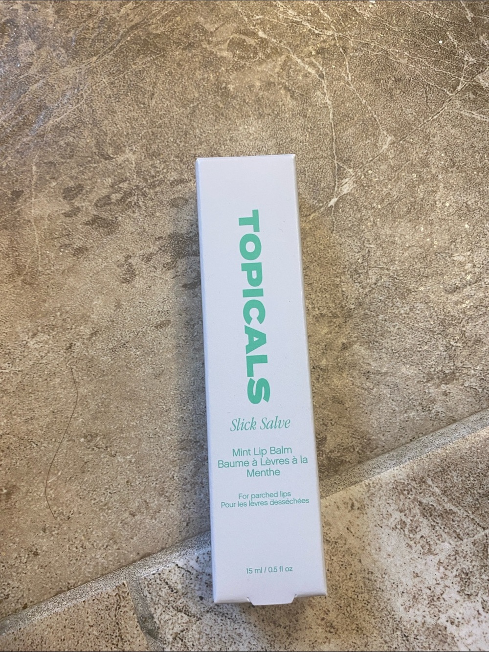 Slick Salve Mint Lip Balm — White & Mint